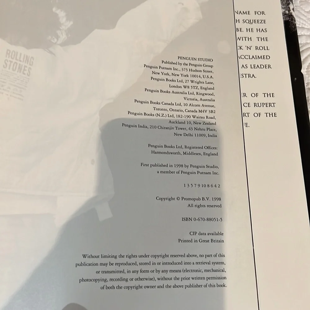 Set‎ of 4 Rolling Stones hardcover books